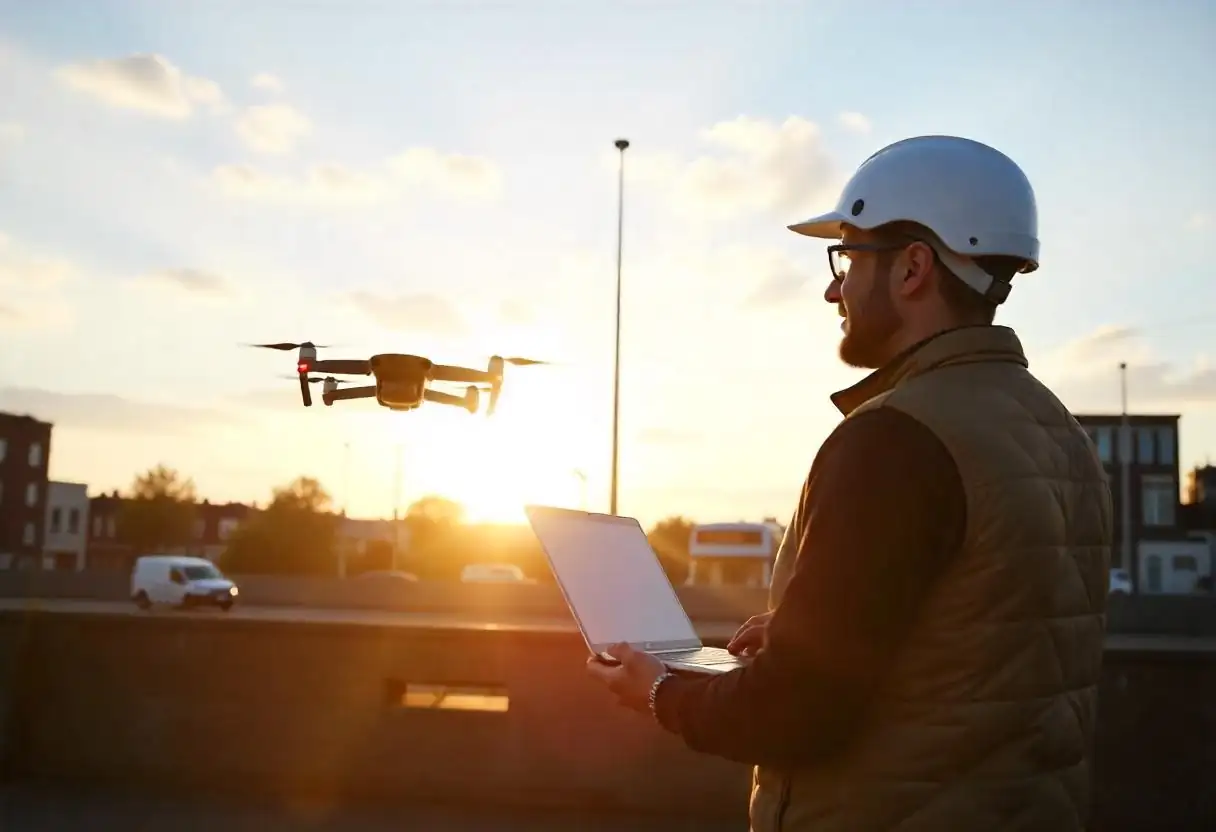 Drone inspectie met aandacht voor planning, materiaal en dagelijks gebruik