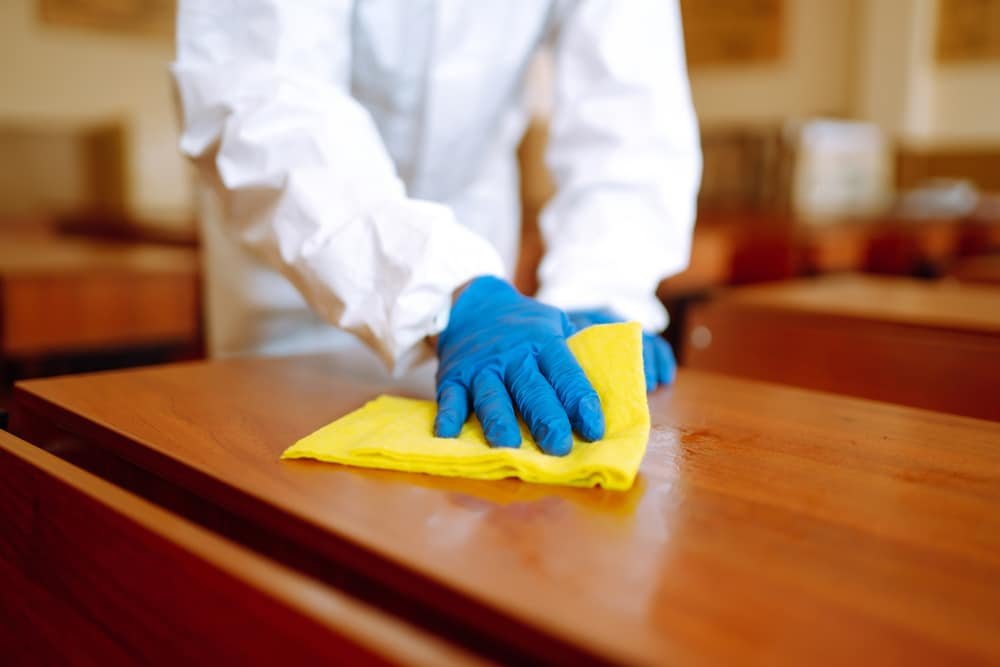 Scholen schoonmaak met aandacht voor gebruik en planning